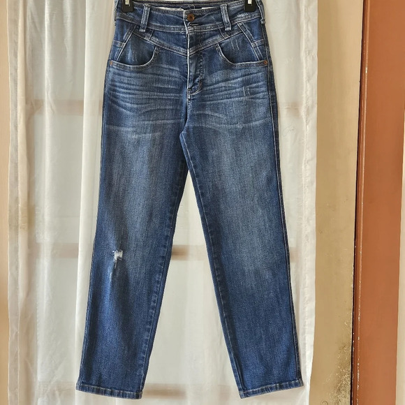 PILCRO AND THE LETTERPRESS BY ANTHROPOLOGIE JEANS WOMEN'S SIZE 25 - Picture 1 of 9